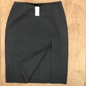 NWT The Limited Pencil Skirt Size 2 Gray Straight Strech